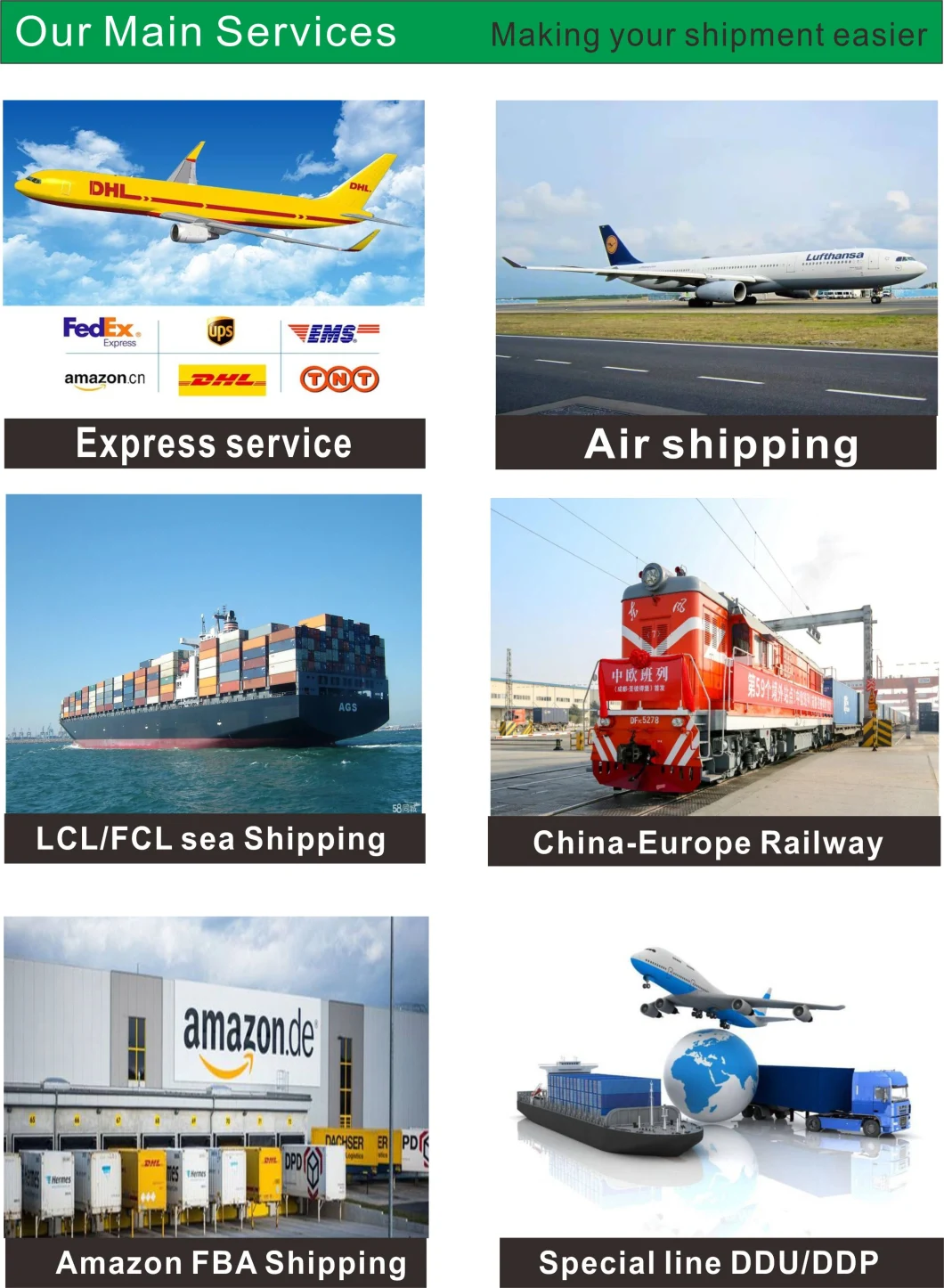 Cheap Shipping Rates Shipping Agent Sea /Air Freight DDP Freight Service Door to Door to Australia/New Zealand/Canada/Mexico