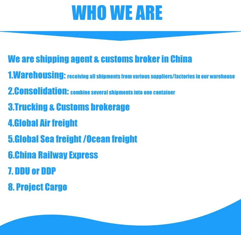 China Freight Forwarder/ Customs Broker to Guam