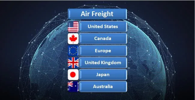 The Best Air Cargo Shipping DDP and DDU Door to Door Air Freight Cargo Service From China to America