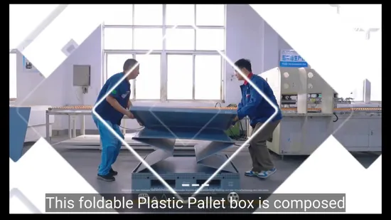 Hochwertige Saic General Warehousing und Distribution Kunststoffbehälter-Materialbox